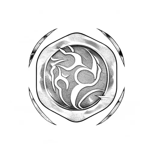 beyblade dragon pokeball tattoo design idea
