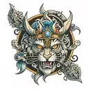 Noble, Elias, pants tattoo design idea