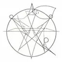 sigil style tattoo design idea