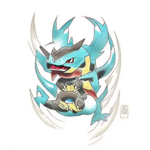 pokemon arm tattoo tattoo design idea