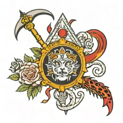 Ezra tattoo design idea