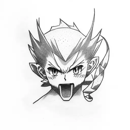 Gon hunter x Hunter anime tattoo design idea