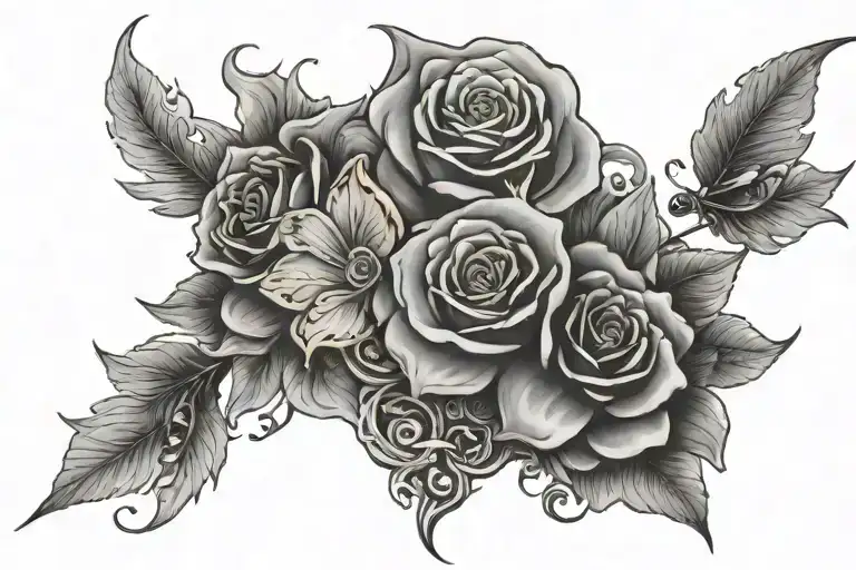 Never ever Never tattoo design idea