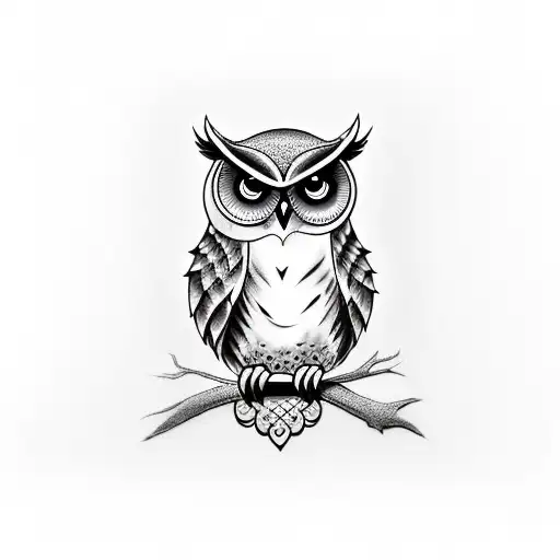 40 Owl Tattoo Ideas Created With AI | artAIstry