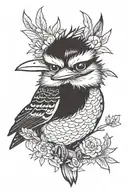 Kookaburra tattoo design idea