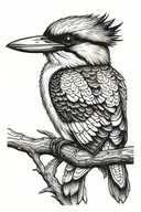 Kookaburra tattoo design idea