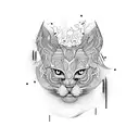 a couple raving tattoo design idea