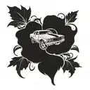 1969 chevelle ss tattoo design idea