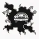 1969 chevelle ss tattoo design idea