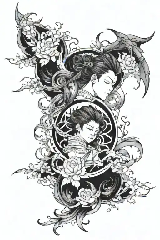 Heaven's Official blessing manhua tattoo design idea