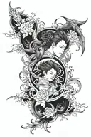 Heaven's Official blessing manhua tattoo design idea