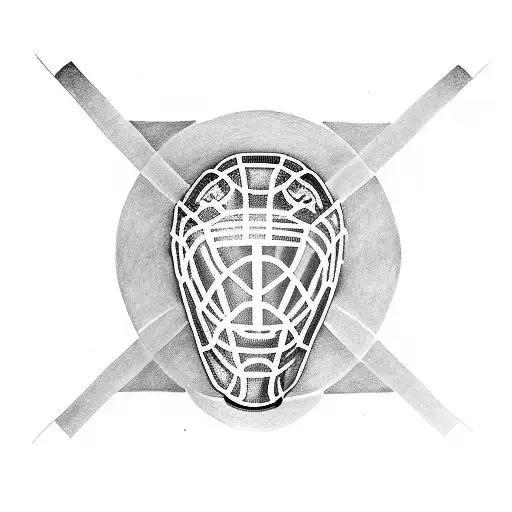 hockey goal keeper tattoo tattoo design idea