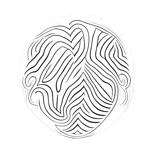 zulu pattern tattoo design idea