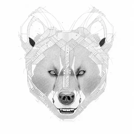 Brother Bear tattoo design idea