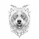 Brother Bear tattoo design idea