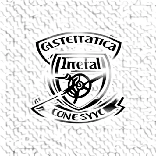 A creative tattoo design combining the emblem of Arsenal FC with a mouth-watering dish from gastronomy. tattoo design idea