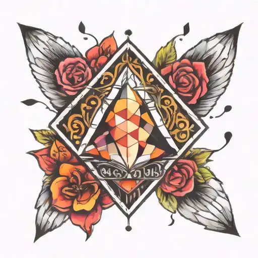 Shine on you crazy diamond  tattoo design idea