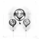 chiffre 12 avec ballon basket tattoo design idea