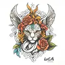 Live like Luca tattoo design idea