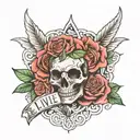 Live like Luca tattoo design idea
