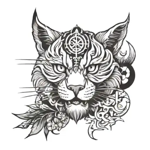 80s tattoo design idea