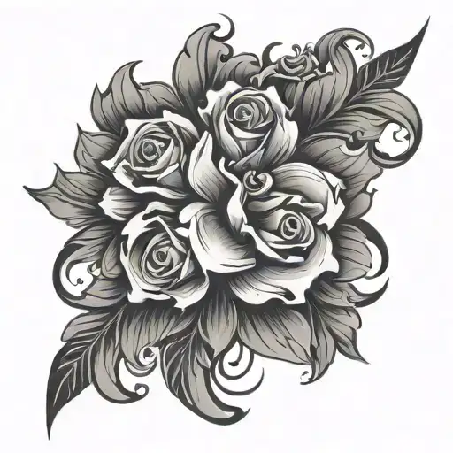 font ，tattoo content， mirage tattoo design idea