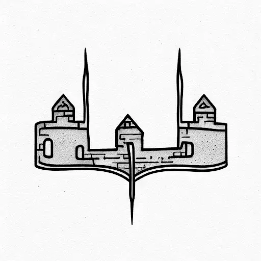 inner citadel  tattoo design idea