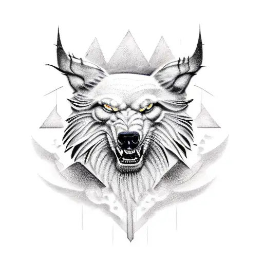 Lobo tattoo design idea