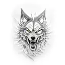 Lobo tattoo design idea