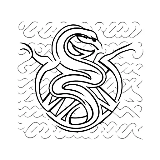 Cobra Kai Logo tattoo design idea