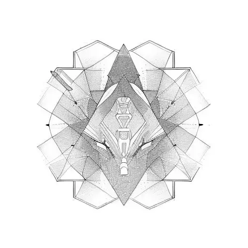 gradient tattoo design idea