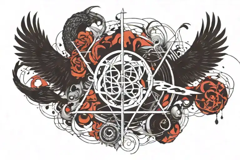 Bad Omens band tattoo design idea