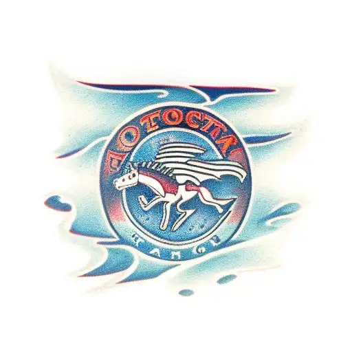 ford mustang  tattoo design idea