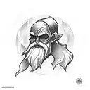 dwarf phantom tattoo design idea