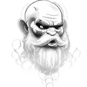 dwarf phantom tattoo design idea