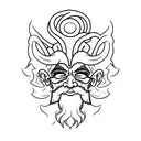 dwarf phantom tattoo design idea