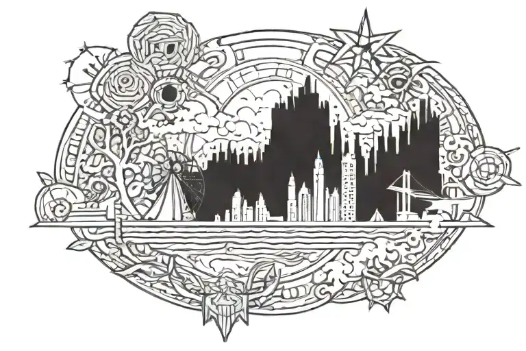 Brooklyn 11221 include the projects tattoo design idea