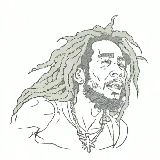 bob marley exodus album tattoo design idea
