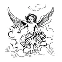 cherub  tattoo design idea