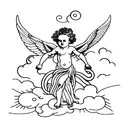 cherub  tattoo design idea