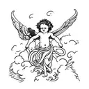 cherub  tattoo design idea