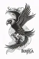 benfica tattoo design idea