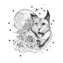 juice wrld tattoo design idea