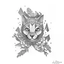 Caligraphy of "be wild, be kind, be real" tattoo design idea