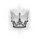 King's Crown tattoo design idea