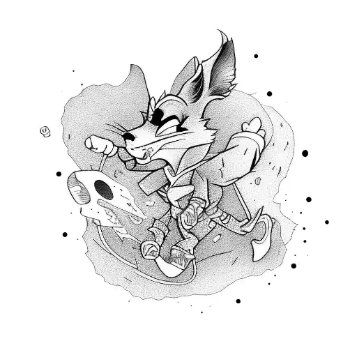 the runner speedy gonzales tattoo design idea