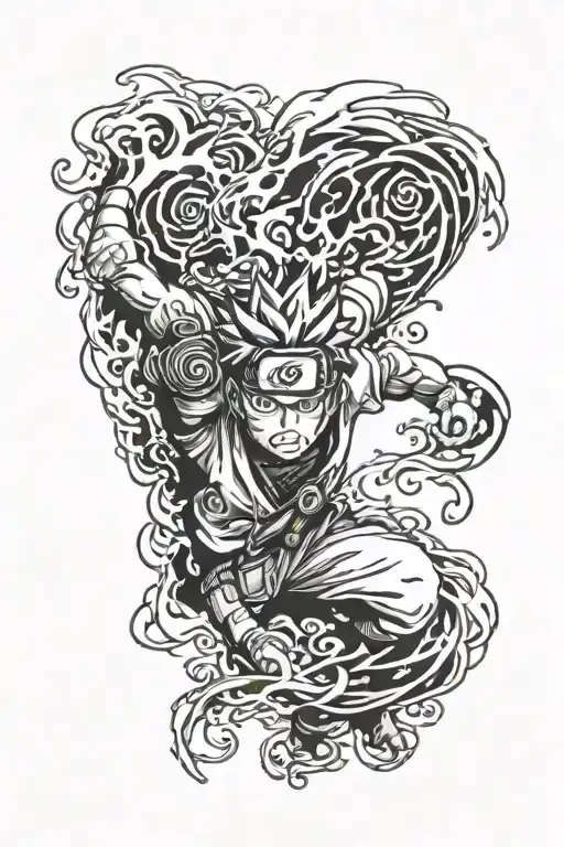 Whipshading naruto uzumaki tattoo design idea