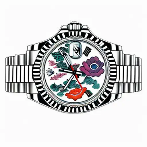Rolex watch tattoo design idea