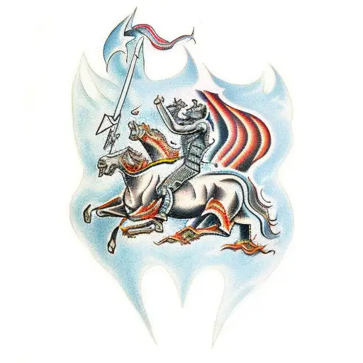Four Horsemen Of The Apocalypse tattoo design idea