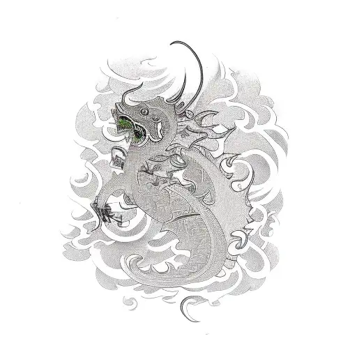 Money tattoo design idea